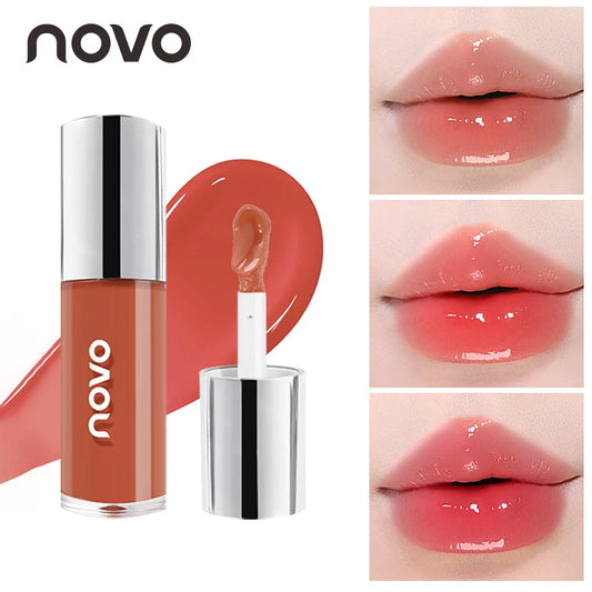 Mirror Glossy Lip Gloss Moisturizing And Long-Lasting Non-Stick Cup Lipstick, Rich Color, Blush, Brightening And Plumping,