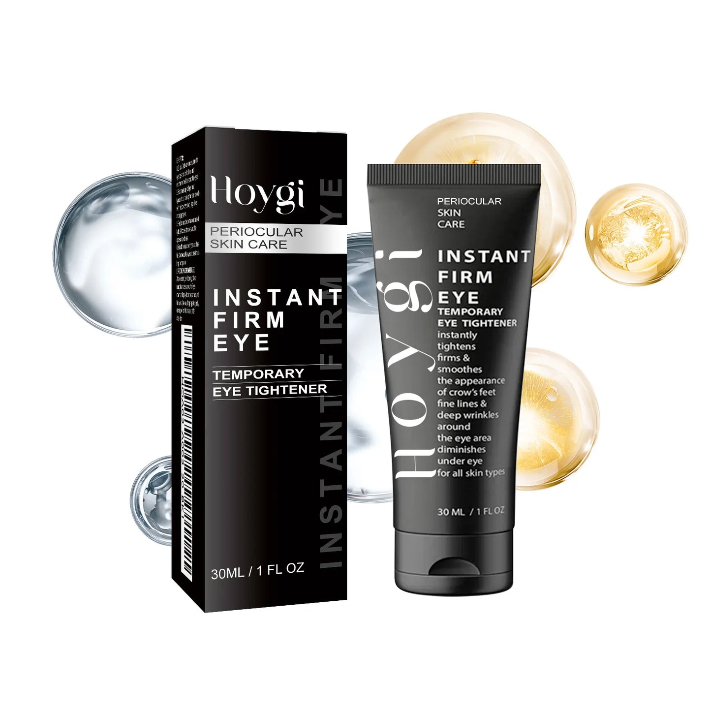 Hoygi Eye Firming Cream Fade Fine Lines Lightening Dark Circles Anti-aging Hydrating Reduce Wrinkles Lifting Eyes Collagen Cream