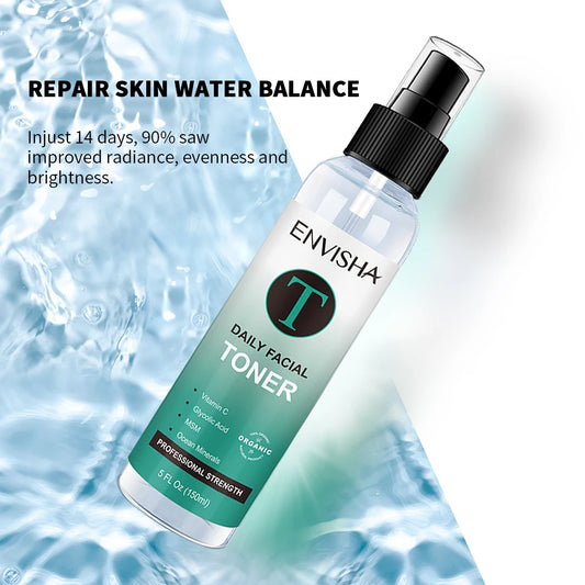 ENVISHA Facial Toner Moisturizing Oil Control Shrinking Pores Whitening Face Skin Care Witch Hazel Make Up Toner Anti-drying