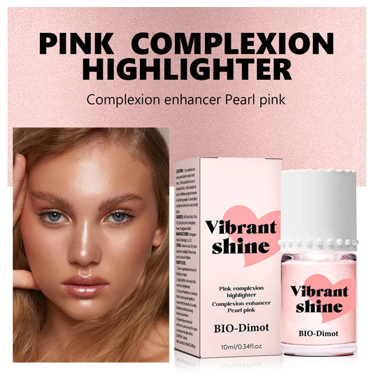 Face Liquid Highlight Fluid Makeup Face Shimmer Shine Highlighter Iluminador Maquillaje Bronzer Contouring High Lighter