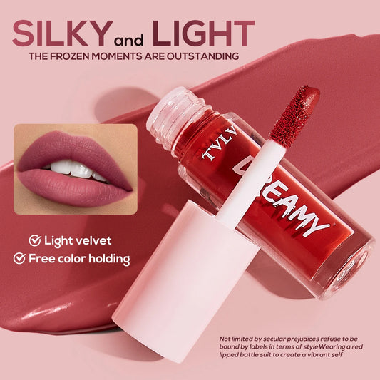 10 Pieces/Set Lip Gloss Velvet Lipstick: Waterproof and Long-Lasting Lip Gloss Women's Moisturizing Lipstick Set Christmas gift
