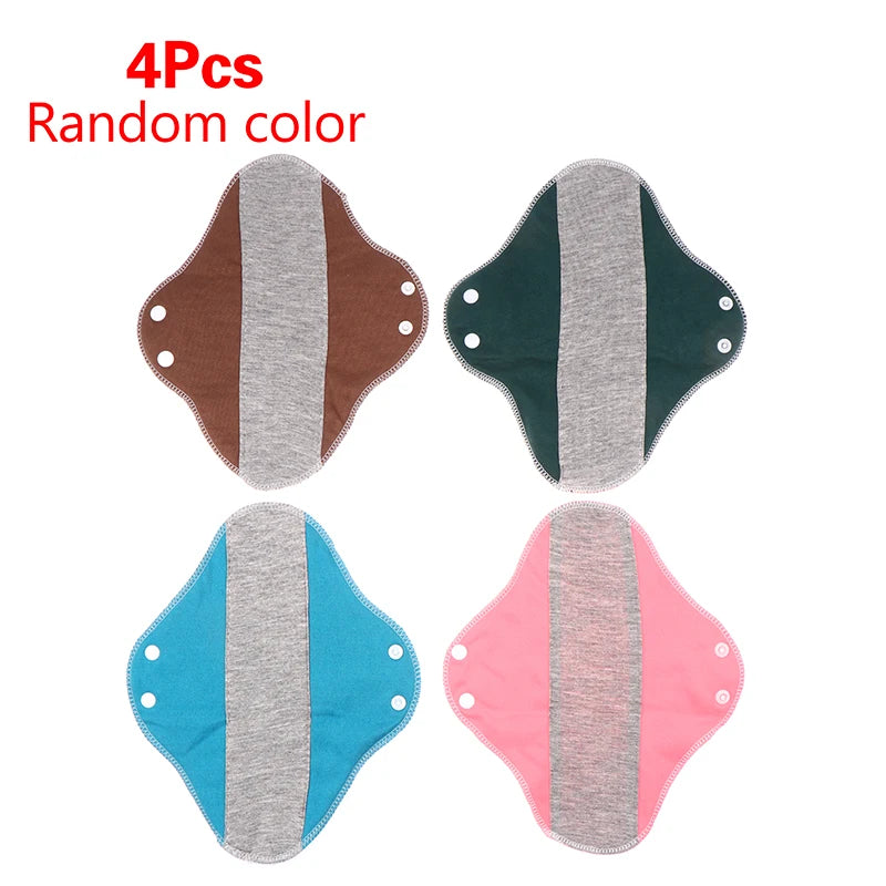 〔DD329〕Thin Cloth Pads Soft Cotton Washable Feminine Panty Liners Sanitary Pads Napkin Daily Reusable Menstrual Hygiene Pads