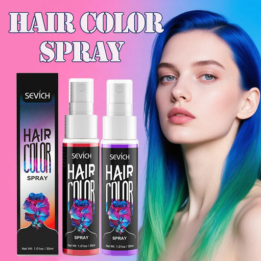 Temporary Hair Color Spray One-Time Hair Dyeing Instant Hair Salon Multi Color Hair Dye Makeup Chalk Washable DIY Party Styling