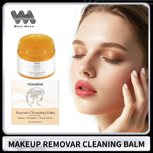 Enzyme Cleansing Balm for Makeup Remover Deep Cleansing Face Pore Refreshing Non-tightening Smoothing Skin Makeup Remover Balm