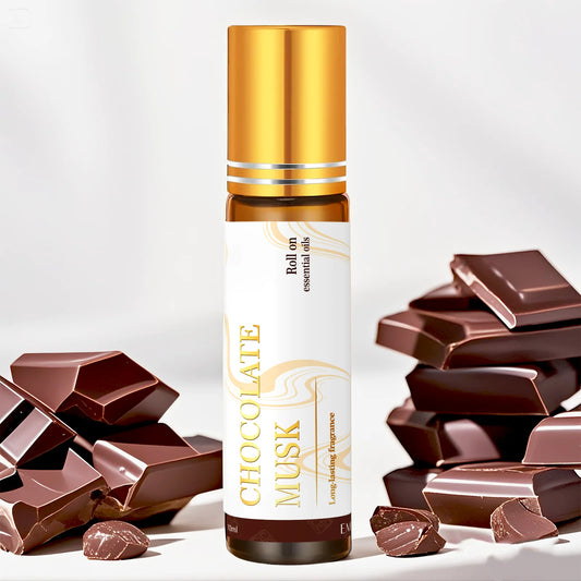 10ml Chocolate Musk Roller Essential Oils Women's perfume Massage body oils Skincare Holiday gifts Nail care Moisturizing