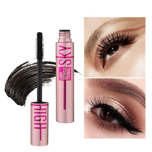 Eyelashes Lengthening 4D Mascara - Lengthening, Thickening, Waterproof, Sweat-Resistant, Silky Lash,Non-Smudging, Easy to Remove