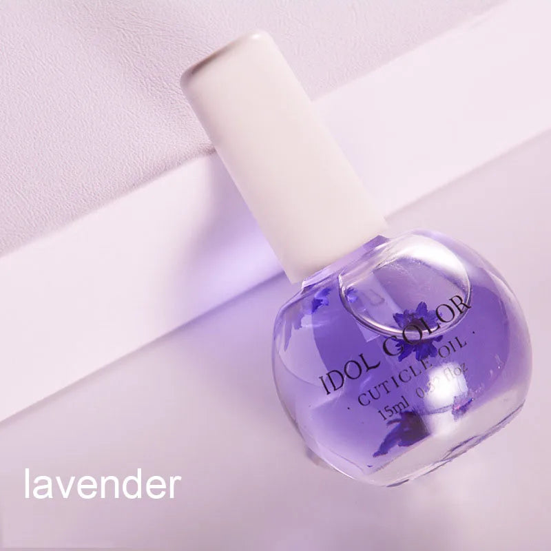 15ml/Bottle Nail Nutrition Oil Moisturizing Dried Nutrient Nail Cuticle Oil 9-Flowers Manicure Care Repair Damaged Liquid Oil #*