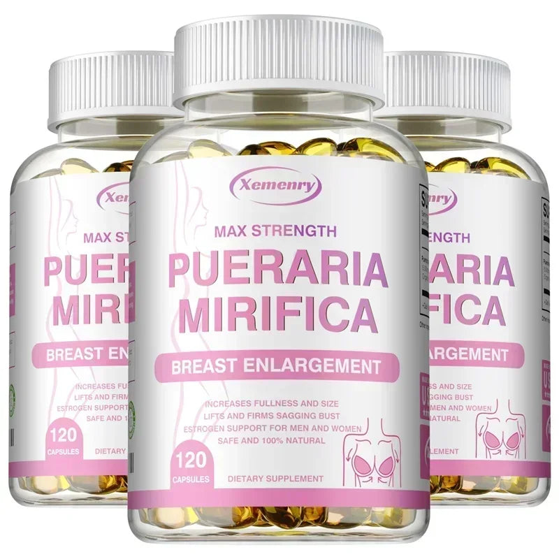 Pueraria Mirifica Capsules 5000mg - Breast Enlargement, Female Estrogen Balance