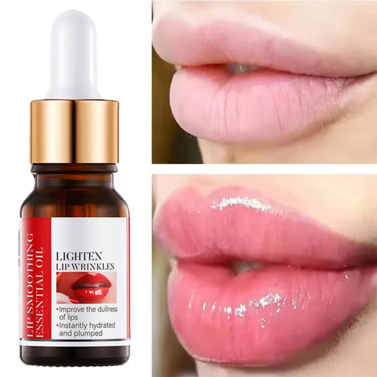 Lip Booster Plumping Serum Oil Hyaluronic Acid Moisturising Sexy Plumping Enhancer Stimulant Free Brightening Lightening Lines