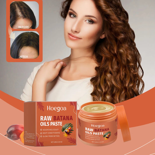 Damaged Repairing Hair Mask Organic Batana Oil Dry Hair End Repair Hair Anti-Loss Smoothing Treatment Hair Conditioner Hair Care