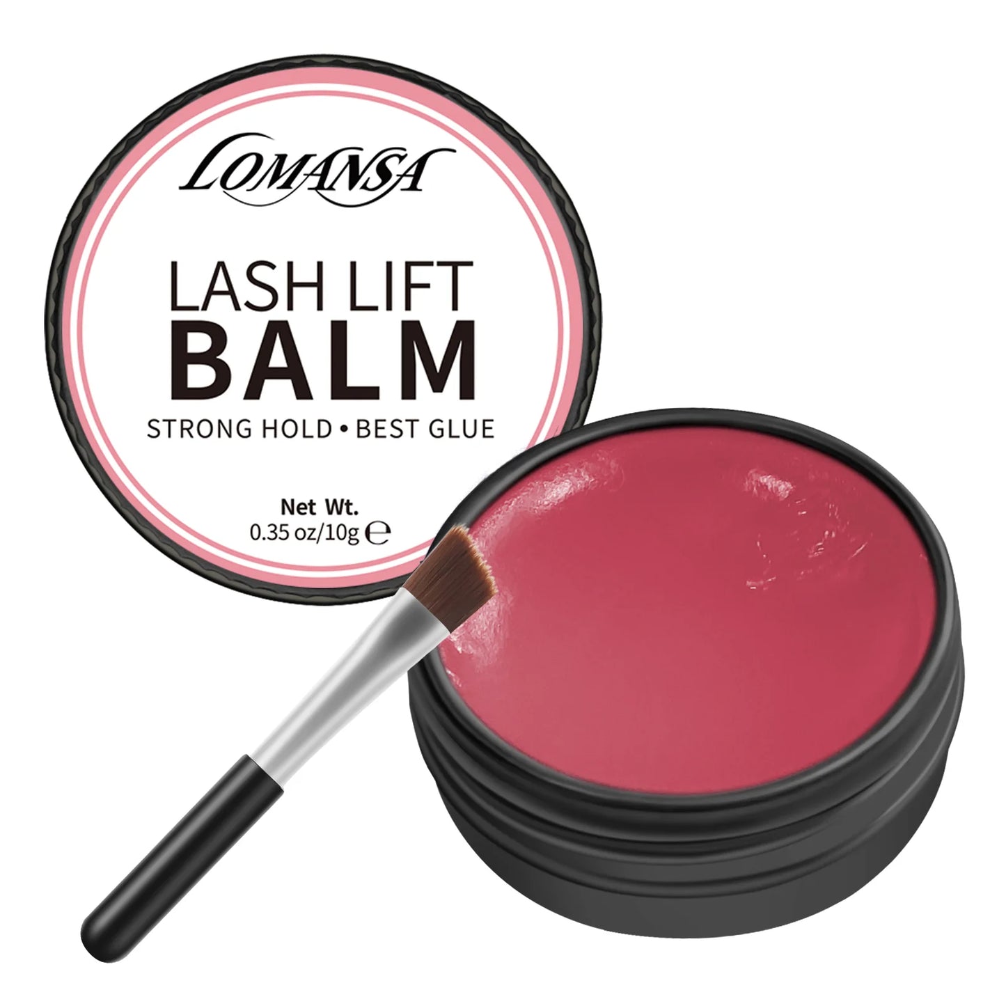 Lomansa Korean 5/10g Lash Lift Glue Balm Eyelash Lift Glue Adhesive 2 in 1 Treatment of Lift Perming Curling Makeup Beauty Tool