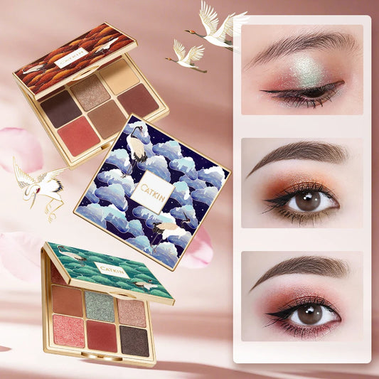 CATKIN Eternal Love Seasonal 9 Colors Eyeshadow Glitter Shimmer Matte Metallic Natural Special Chinese Modern - Hot Sales