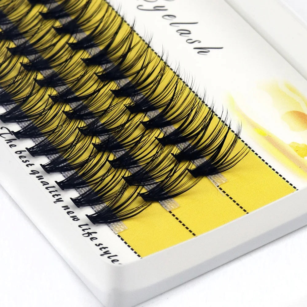 40/30/20D Cluster Eyelash Extension 1Box/60 Bundle Natural Thick Mink Lashes Russian Individual Eyelash bunches Wholesale Cilia