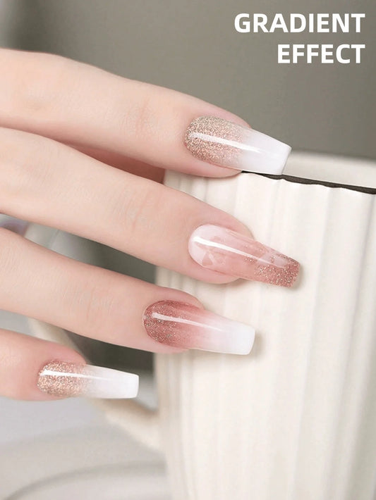 15ml Albumen Blooming Glue Nail Art Transparent Flowering Gel Gradient Flowering Effect Nail Polish Soaked Smudged NailGlueUVGel