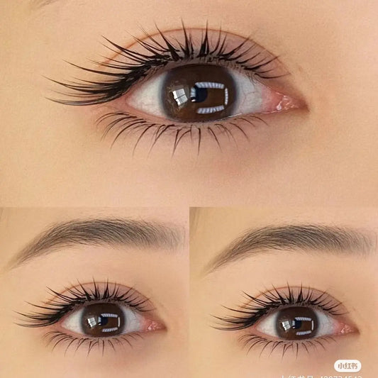 LB LC Curl Camellia False Eyelashes Faux Mink Soft Easy Fan Individual Lashes Light Classic Russian Volume Premade Fan Lashes
