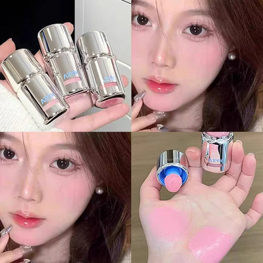 AZTK Liquid Blusher Jelly Color Chinese Blusher Makeup JC04 Aztk Brighten Face Nude Pink Purple Tint Blush Matte Rubores Rouge