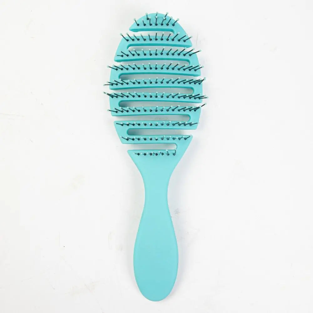 4 Colors Detangling Hair Brush Flexible Vented Curly Hairdressing Hair Brushes Salon Hairdressing Accessories