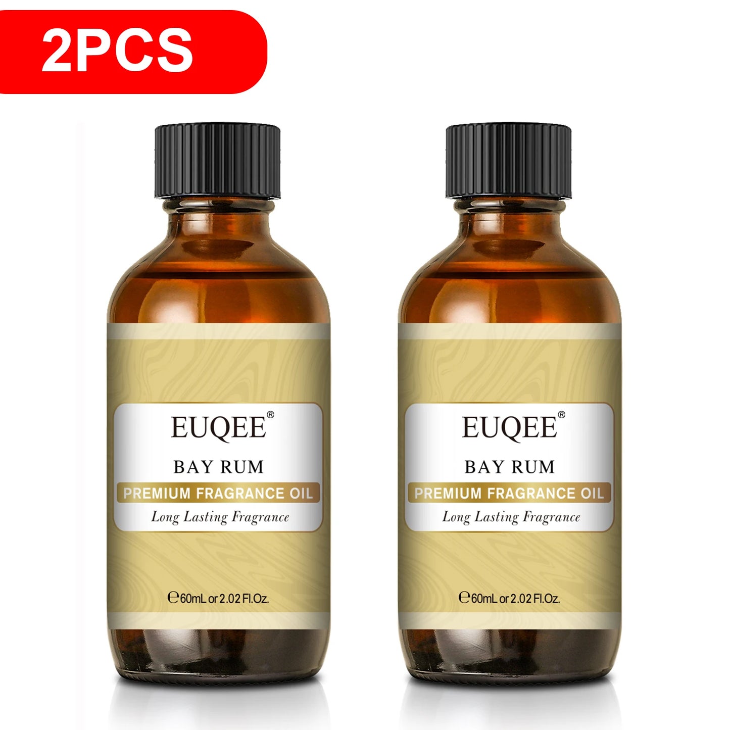 EUQEE 60ml Men's Fragrance Oils with Glass Dropper Leather Dragons Blood Forest Pine Chocolate Aroma Oils For Car Diffusion