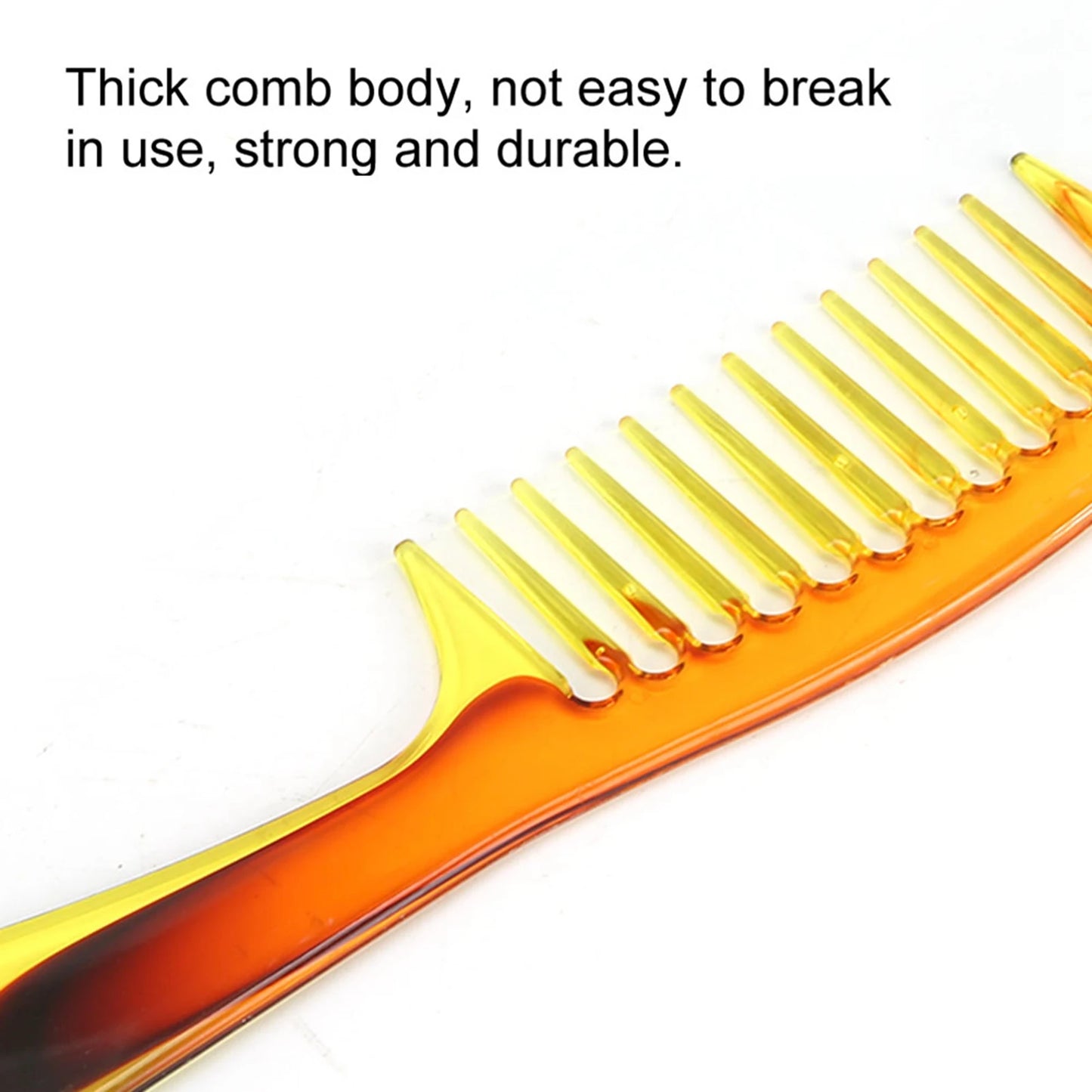 Hair Comb Cut Comb Barbershop Dry Wet Wide Tooth Salon Hairstyle Detangling Comb Hairdressing Rake Comb Styling Tools