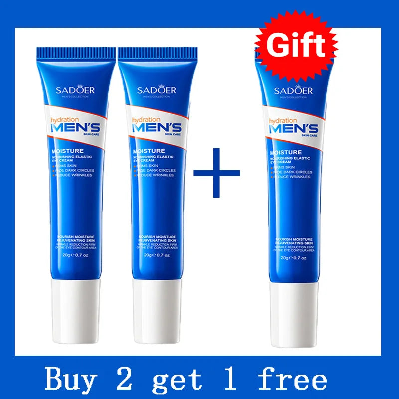Retinol Eye Bag Removal Cream For Men Anti-Wrinkle Firming Skin Fades Fine Lines Anti Dark Circle Puffiness Brightening Eye Care