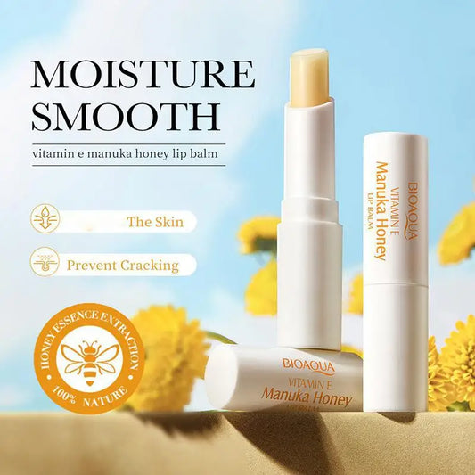 Vitamin E Honey Lip Balm Long-lasting Moisturizing Anti Cracking Nourishing Essence stick winter Lips Skin Care
