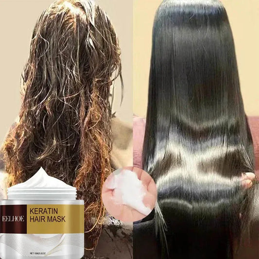 Hair Membrane Natural Repair Hair Mask Prevent Dryness Split Ends Repair Damage Frizz Tangles Soft Smooth Hair Care Products