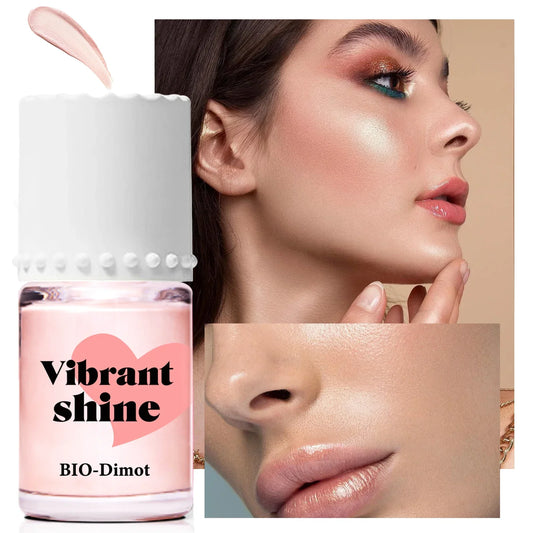 Face Liquid Highlight Fluid Makeup Face Shimmer Shine Highlighter Iluminador Maquillaje Bronzer Contouring High Lighter