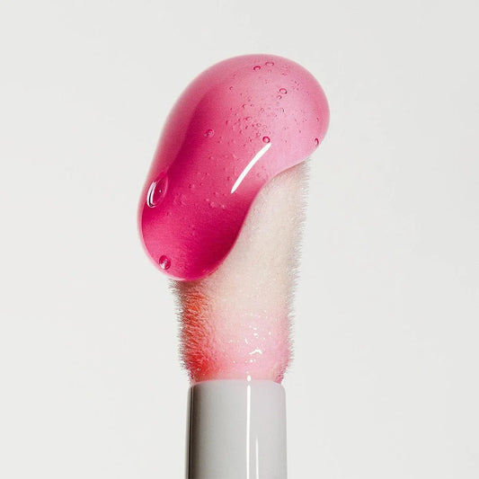 Coconut Flavored Lip Gloss Large Brush Head Mirror Pearl Moisturizing Fine Shimmering Transparent Water Gloss Lipstick