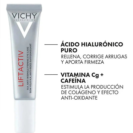 15ml Vichy Active Shaping Eye Cream Fade Fine Line Anti Wrinkle Moisturizing Eye Serum Natural Herbal Anti Dark Circle Eye Care