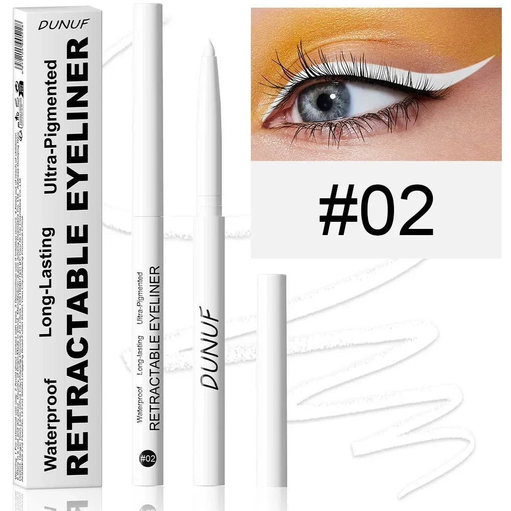 Quick-drying Eyeliner Waterproof Liquid Eyeliner Gel Pen Colourful Pigment Long Lasting Smooth Pencil Eye Beauty Makeup Cosmetic
