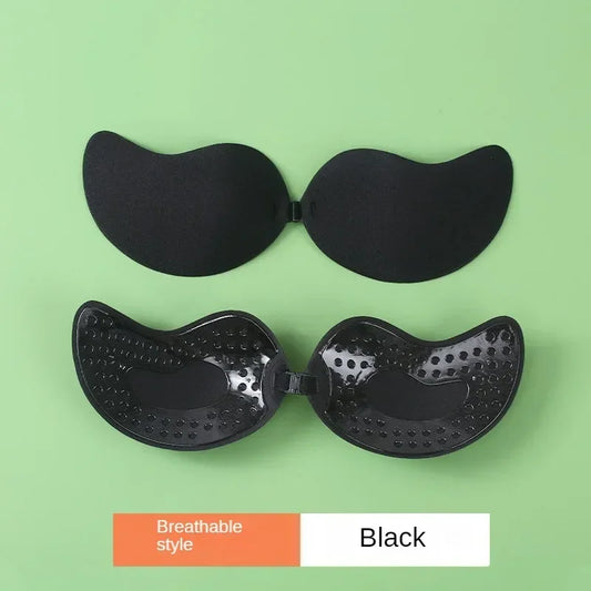 Invisible Strapless Adhesive Stick Bra Breast Tape Push Up Bras Women Lingerie Seamless Silicone Nipple Covers Bralette Pasties