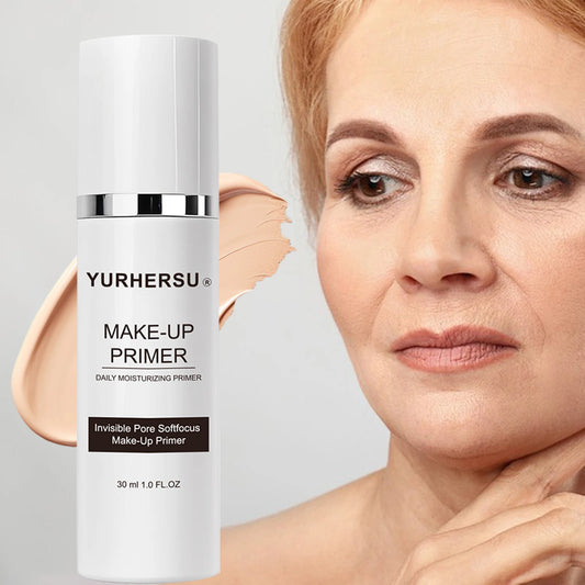 Soothing makeup primer moisturizes hydrates brightens skin tone leaving a natural radiant complexion. Gentle and non-greasy