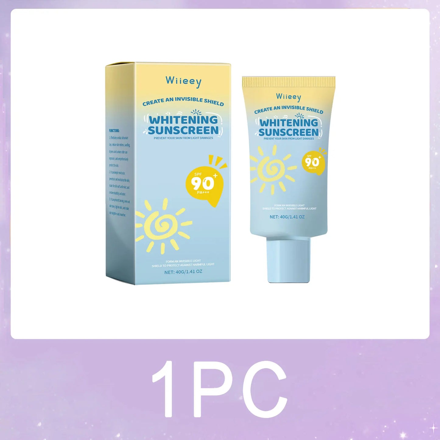 Kids Sunscreen Body Lotion Spf 50 Lightweight Non-greasy Refreshing Face Hydrating Brighten Broad Spectrum Moisturizing Sunblock