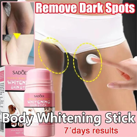 Niacinamide Whitening Cream Stick Remove Dark Spots Bleaching Private Parts Underarm Brighten Butt Knee Inner Thigh Body Care