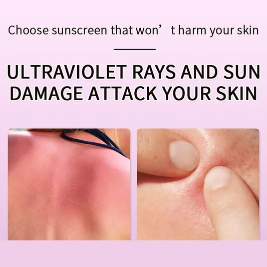 60ml Multi-effect Repair Isolation Sunscreen Moisturizing Oil Control Sunscreen Cream Sun Block Moisturizing Skin Supple