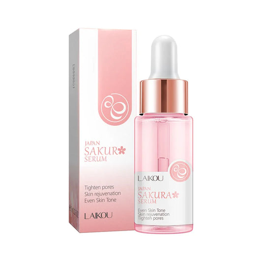 LAIKOU Sakura Face Essence Anti Wrinkle Serum Shrink Pores Anti-Aging Moisturizing Dry Skin Care 17ml or 30ml