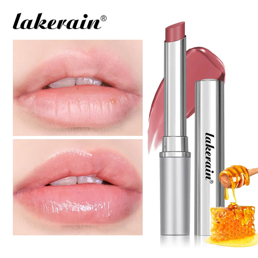 NEW Pink Honey Colorless Lip Balm Lipstick Long-lasting Moisturizing Pink Gloss Lipstick Nourish Makeup Lip Care Cosmetics