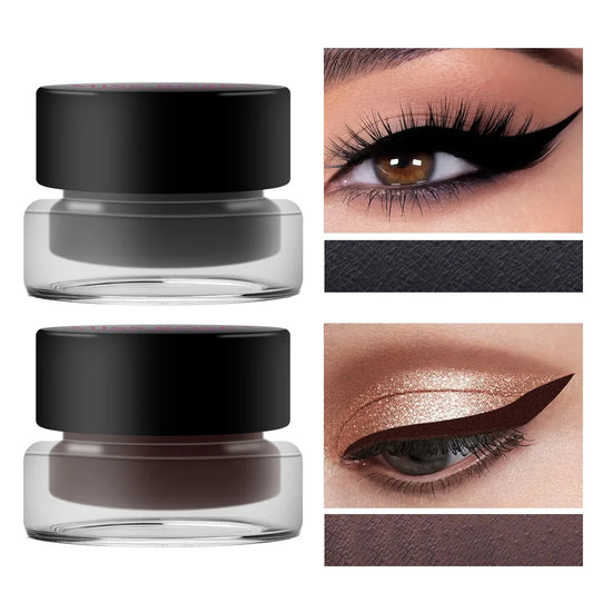 Miss Rose Black Eye liner Pen Makeup Gel Eye Shadow Eyeliner Kajal Eye Shimmer Cosmetics
