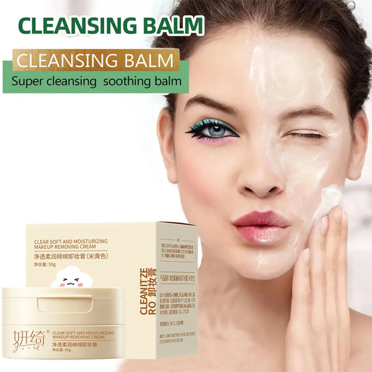 Cleansing Blam Makeup Remover Soft 50g Mild Gentle Makeup Remover Cream Refreshing Deep Cleansing Facial Beauty Women Tools