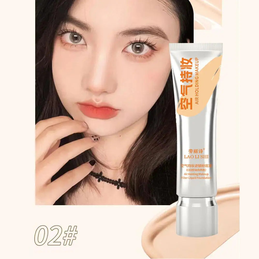 Airy Lasting Makeup Foundation Moisturizing Concealer Brightening Skin Color Invisible Pore Makeup Primer Isolation Cream 30ml