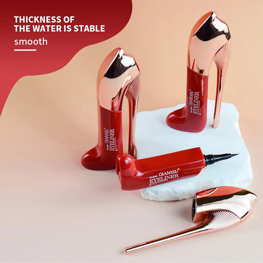 High-heeled Shoes Come with A Black Eyeliner Pen, Which Is Waterproof, Sweat-resistant and Does Not Smudge The Eyeliner.