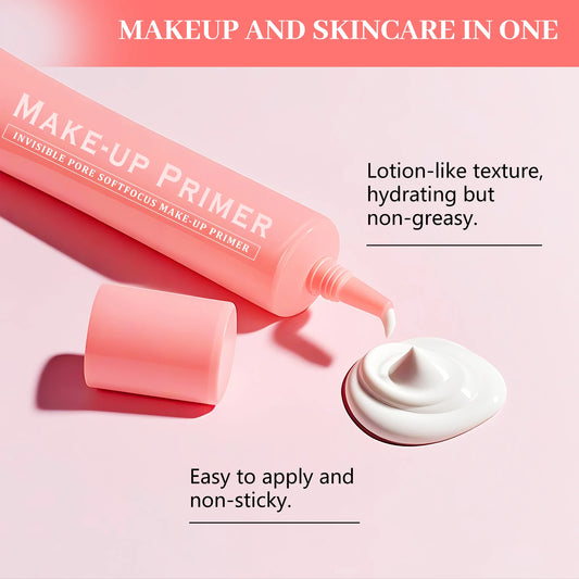 This makeup primer brightens the complexion, leaving a natural, radiant glow; it's gentle and non-greasy.