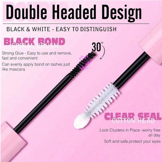 Eyelash Gluing and Sealing for Eyelash Clusters Strong Fixed Eyelash Glue Lasting 48H Eyelash Gluing Glue Eyelash Extension