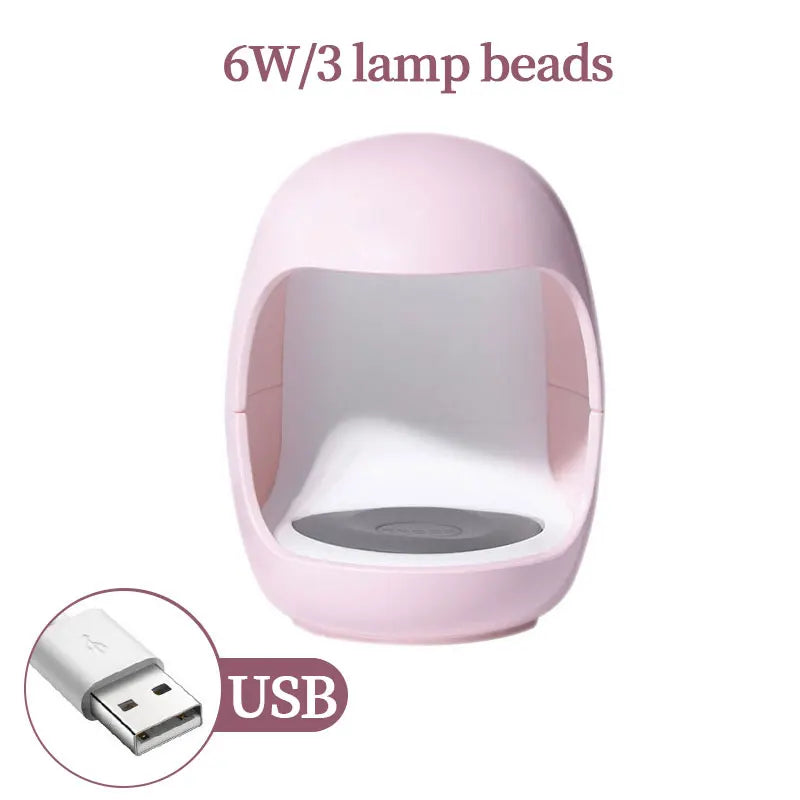 LULAA 54W USB Cabin UV LED Nail Gel Led Lamp for Nails Accessories Professional Material Nail Drying Lamp for All Manicure