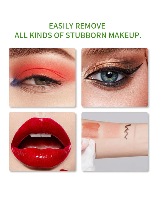 Disposable avocado makeup remover wipes-make up remover,Automatic press box,Pack of 80,Makeup remover,Portable bag