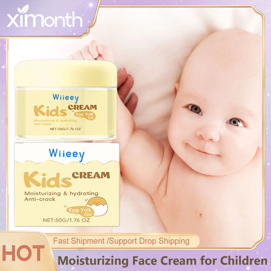 Baby Cream Face Moisturizer Soothing Fragrance Free Organic Skin Protection Children Kids Nourishing Body Lotion Baby Bum Cream