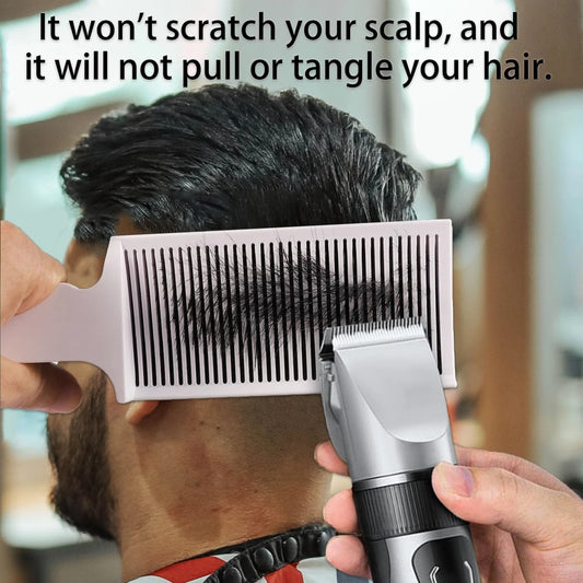 1/2/3Pcs Barber Hair Comb Kit Flat Top Hair Cutting Fading Stying Fade Comb Men Fade Brush Salon Hair Tool Accessories