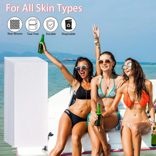 20/50/100pcs Wax Strips Nonwoven Hair Removal Wax Paper Body Leg Arm Hair Removal Epilator Wax Strip Paper Roll High Quality
