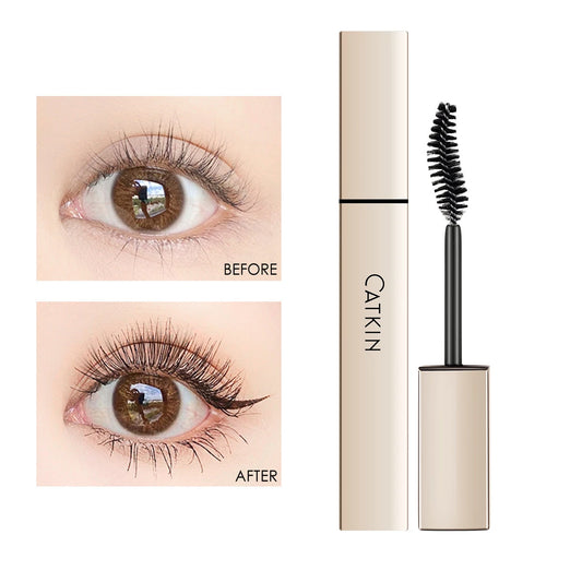 CATKIN Mascara Black, Volumizing & Lengthening Waterproof Nourish Eyelash Mascara, Create Longer and Thicker Looking Lashes
