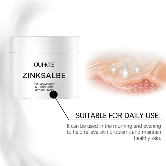 Acne Removal Cream Against Pimples Marks Lighten Shrink Pores Oil Control Whitening Smoothing Nourishing Repairing Zinc Ointment